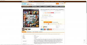 PS3 Grand Theft Auto V GTA 5 Video Game- Игровая приставка 3 - Free Shipping - DealExtreme